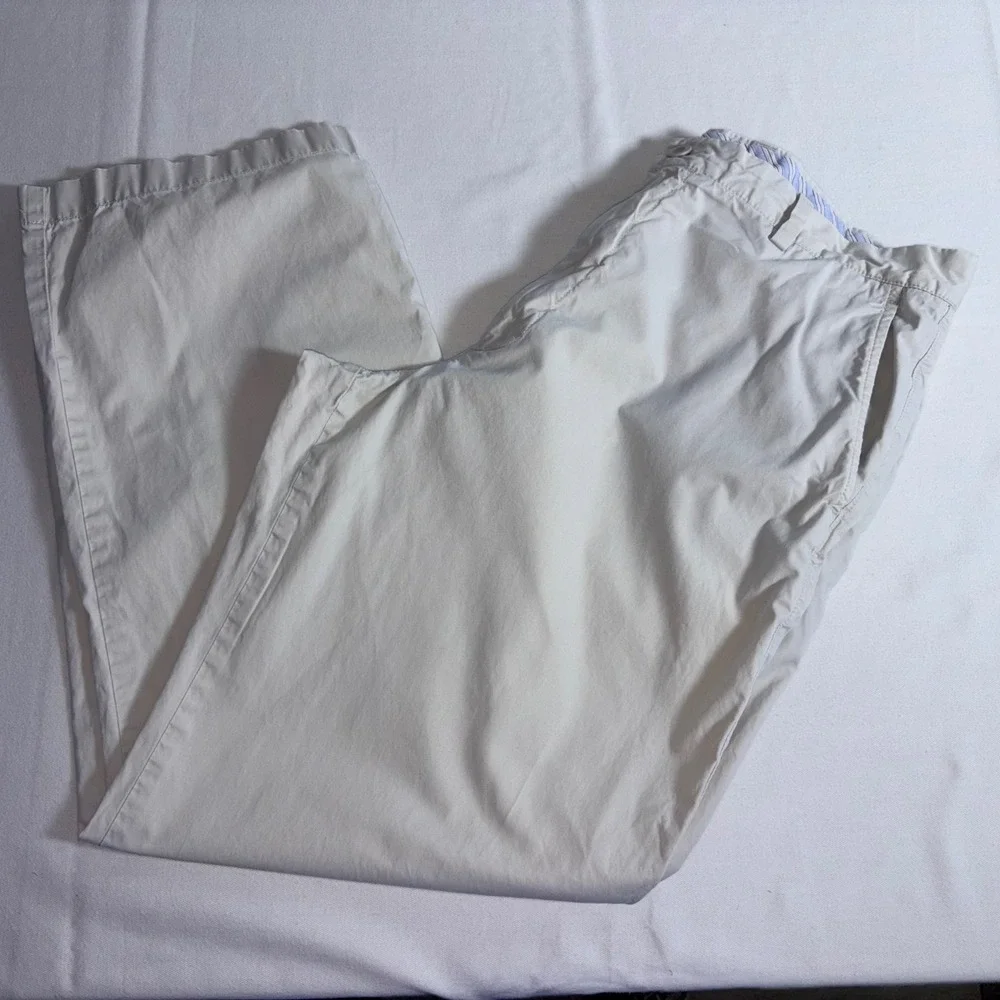 J.Crew Chino Pants 36 x 30  Beige Straight Leg Cotton Casual Trousers